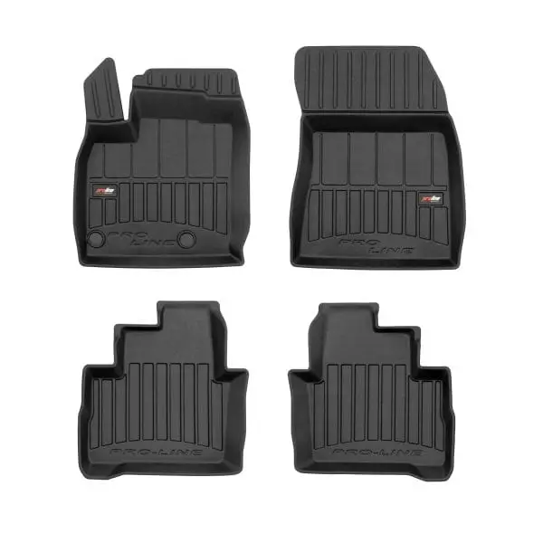 Nu rata Covorase interior auto 3D Proline pe negru pentru NISSAN Qashqai III 2021+