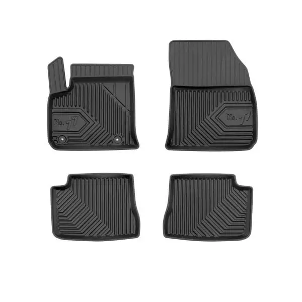 Plată securizată Covorase negre UltraFlex DP pentru OPEL CORSA-E F HATCHBACK 03.2020 +