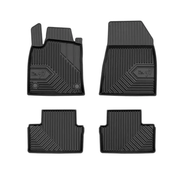 Ultima șansă Covorase negre UltraFlex DP pentru RENAULT CLIO V HATCHBACK 09.2019 +
