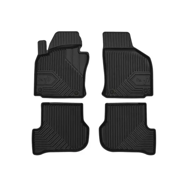 Preferatul clienților Covorase negre UltraFlex DP pentru Seat Leon , Skoda Octavia II , Volkswagen Golf V2005-2011