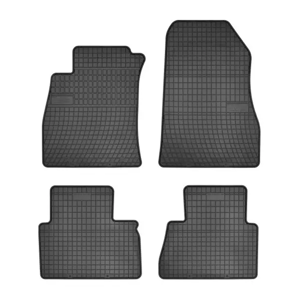 Covorase interior auto cauciuc 4 piese negre NISSAN JUKE 06.2010+ Retur gratuit