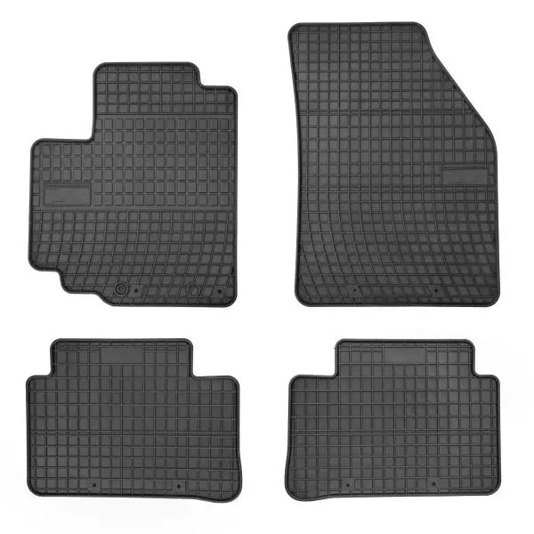 Preț mic Covorase interior auto cauciuc 4 piese negre SUZUKI ALTO VII 5 usi 01.2009-2014