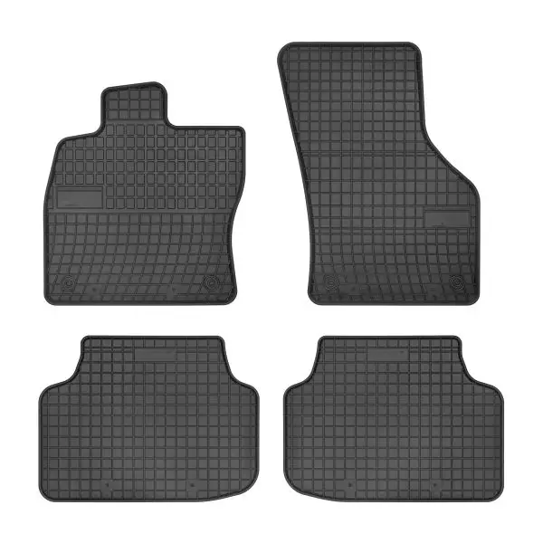Cel mai vândut Covorase interior auto cauciuc 4 piese negre SKODA OCTAVIA III 11.2012-2019 si Octavia IV 2019+