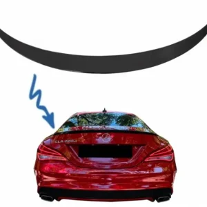 Cumpărături sigure Eleron portbagaj negru lucios compatibil cu CLA C117 W117 (2013-2018) 4 Usi Coupe