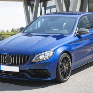 Grila Panamericana GTRDesign chrome compatibila cu Mercedes C-Class C63 W205 Sedan S205 T-Modell A205 Cabriolet C205 Coupe (03.2018-2020) Doar azi