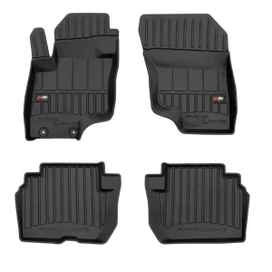 Plată securizată Covorase interior auto 3D negre pentru Mitsubishi Eclipse Cross PHEV SUV 2021 +