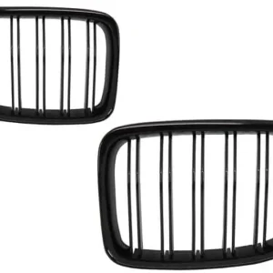 Doar azi Grile negre Piano Black compatibile cu BMW X1 E84 2009-2014