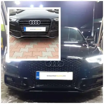 Preț mic Grila negru lucios RS Design compatibila cu AUDI A5 8T 2012-2015