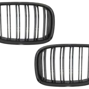 Grile negru lucios compatibile cu BMW seria 7 model F01 F02 F03 F04 2008-2015 Lichidare de stoc