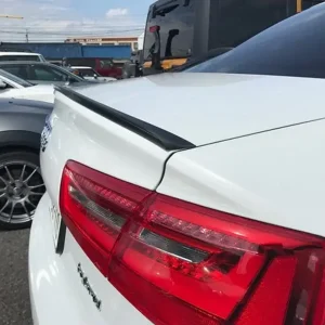 Eleron portbagaj negru mat compatibil cu AUDI A6 C7 4G cu 4 Usi 2011-2018 Ultima șansă