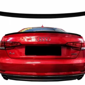 Ieftin Eleron portbagaj negru lucios compatibil cu AUDI A4 B9 2016+