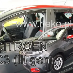 Paravanturi Heko Compatibile Citroen C3 2016-Prezent Hatchback Promoție