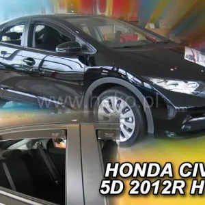 Paravanturi Heko Compatibile Honda Civic IX 2011-2015 Hatchback Plată sigură