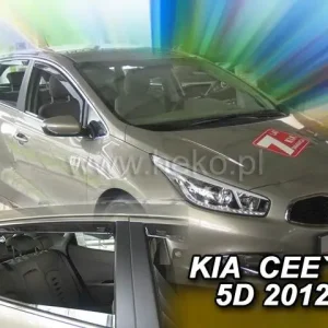 Cumpără online Paravanturi Heko Compatibile Kia Ceed II 2012-2018 Hatchback