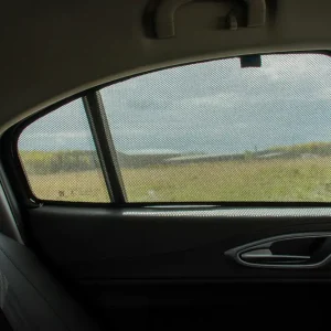 Parasolare Carshades Compatibile Alfa Romeo Giulia 2015-Prezent Sedan Plată securizată