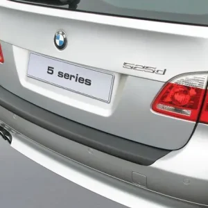 Calitate înaltă Protectie Bara Spate Compatibila Bmw Seria 5 E61 2003-2010 Combi (Negru)