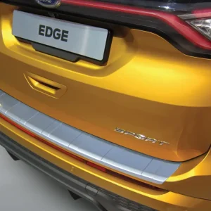 Protectie Bara Spate Compatibila Ford Edge 2015-2018 SUV (Negru Cu Model) Cel mai bun preț