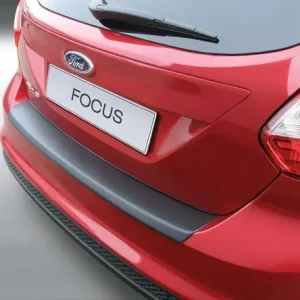 Cumpărături sigure Protectie Bara Spate Compatibila Ford Focus Mk3 2011-2014 Hatchback (Negru)