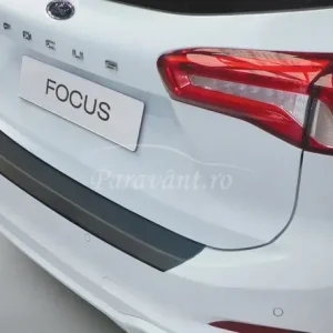 Ultima șansă Protectie Bara Spate Compatibila Ford Focus Mk4 2018-Prezent Combi (Negru)