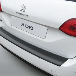 Livrare rapidă Protectie Bara Spate Compatibila Peugeot 308 II 2013-2021 Combi (Negru)