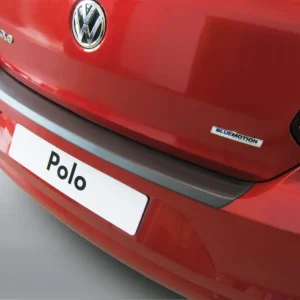 Livrare rapidă Protectie Bara Spate Compatibila Volkswagen Polo V Facelift 2014-2017 Hatchback 3/5 Usi (Negru)