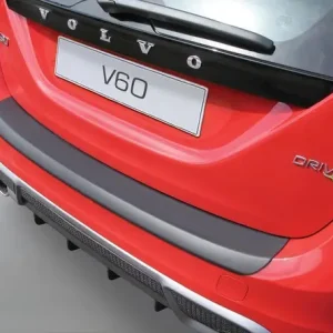 Cumpărături sigure Protectie Bara Spate Compatibila Volvo V60 I 2010-2018 Combi (Negru)