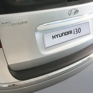 Super ofertă Protectie Bara Spate Compatibila?Hyundai I30 I CW 2007-2010 Combi (Negru)