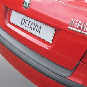 Livrare rapidă Protectie Bara Spate Compatibila Skoda Octavia II 2004-2008 Hatchback (Negru)