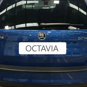Protectie Bara Spate Compatibila Skoda Octavia IV 2020-Prezent Combi (Negru) Discount