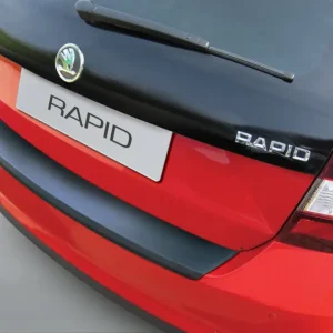 Protectie Bara Spate Compatibila Skoda Rapid I 2012-2019 Combi (Negru) Doar azi