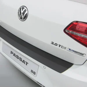 Protectie Bara Spate Compatibila Volkswagen Passat B8 2015-Prezent Sedan (Negru) Expediere rapidă