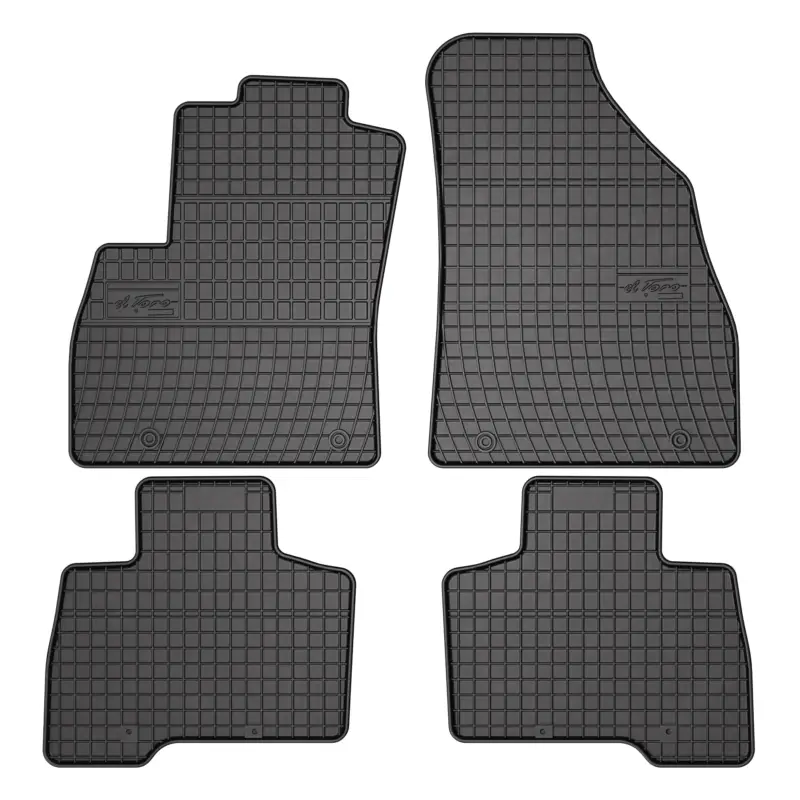 Plată sigură Covorase Cauciuc Compatibile Fiat Fiorino / Qubo / Citroen Nemo/ Peugeot Bipper 2007-2021