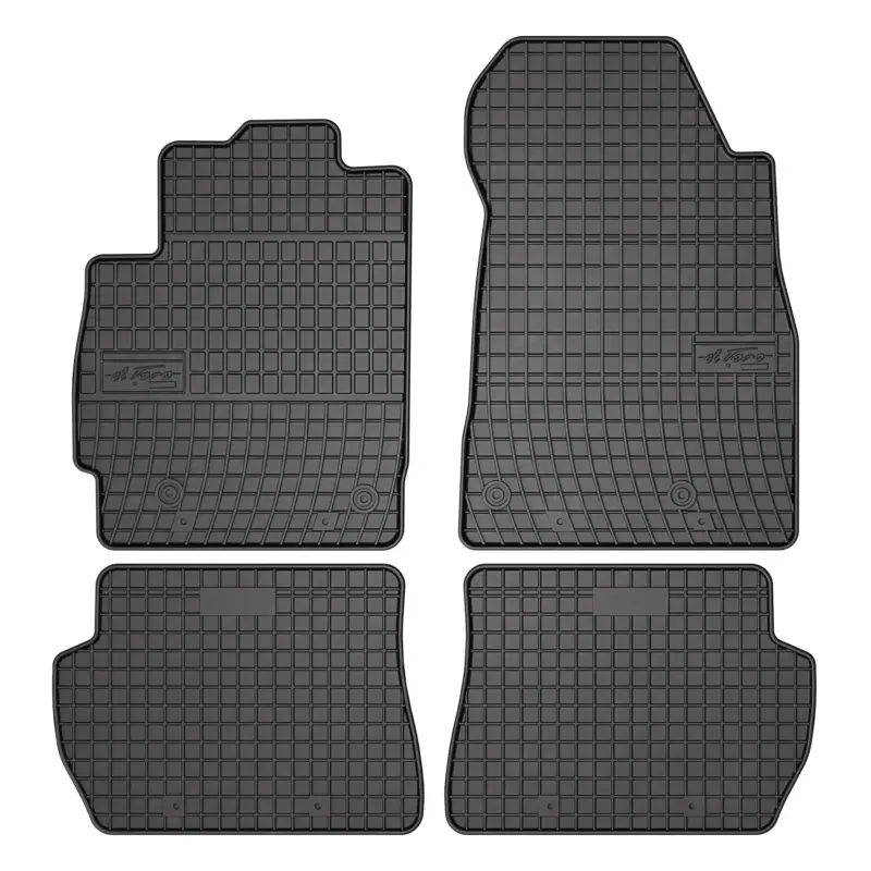 Covorase Cauciuc Compatibile Mazda 2 II 2007-2009 / Facelift 2009-2014 Transport gratuit
