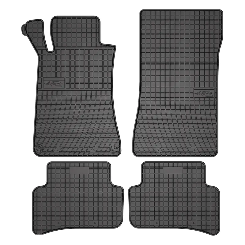 Chilipir Covorase Cauciuc Compatibile Mercedes C Class W203 2000-2007
