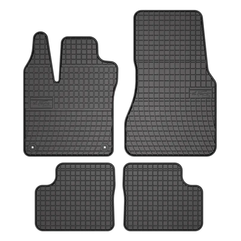 Calitate înaltă Covorase Cauciuc Compatibile Renault Twingo III 2014-2024 / Smart Forfour II 2014-2019