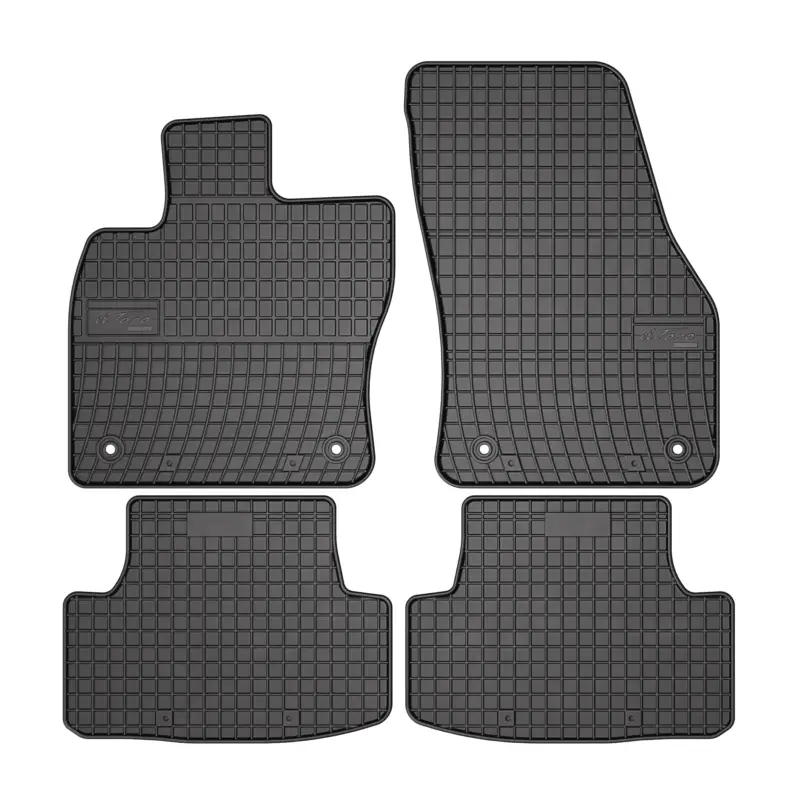Super ofertă Covorase Cauciuc Compatibile Skoda Karoq I 2017-Prezent / Seat Ateca I 2016-Prezent / Volkswagen T-Roc 2017-Prezent