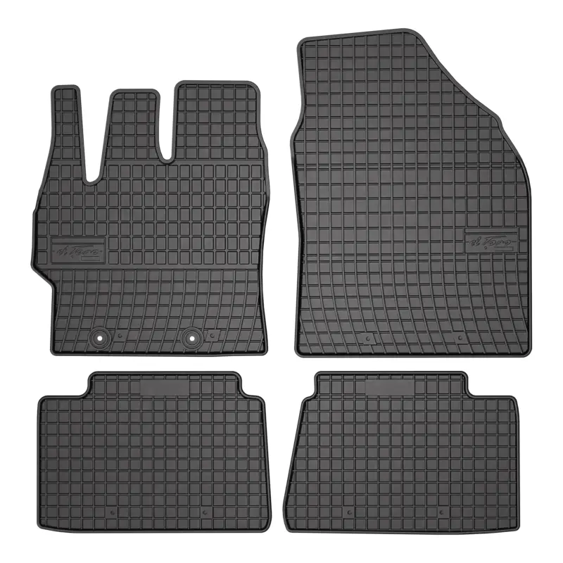 Chilipir Covorase Cauciuc Compatibile Toyota Yaris IV 2020-Prezent /Yaris Cross 2020-Prezent