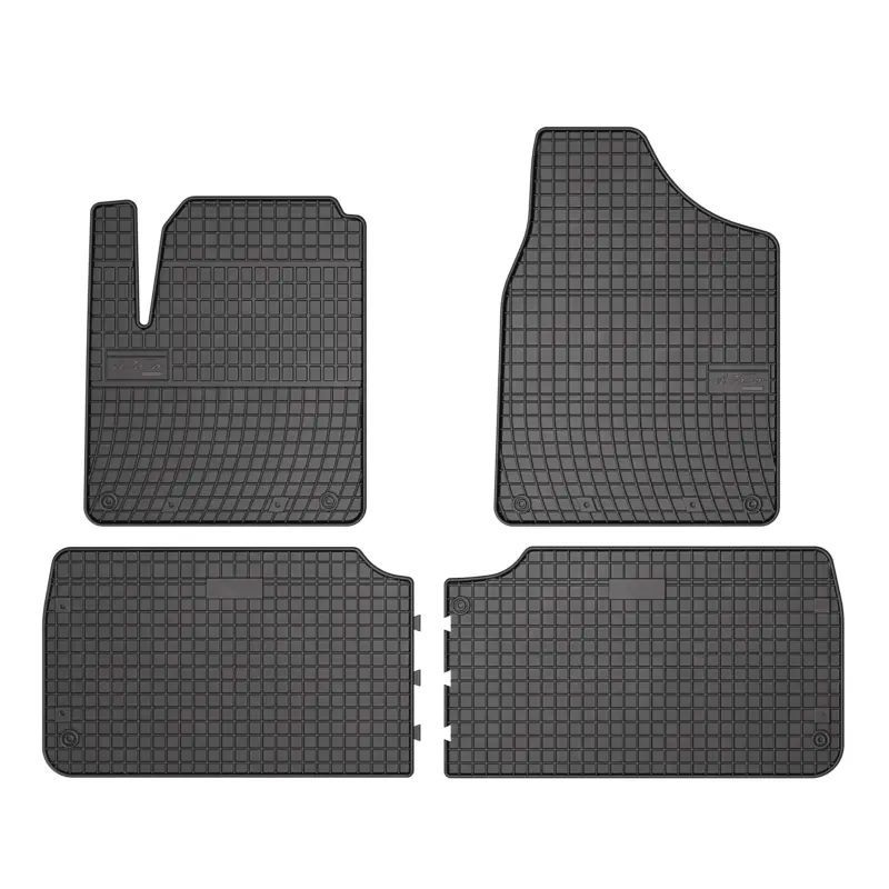 Lichidare de stoc Covorase Cauciuc Compatibile Volkswagen Sharan / Seat Alhambra 1995-2010 / Ford Galaxy 1995-2006