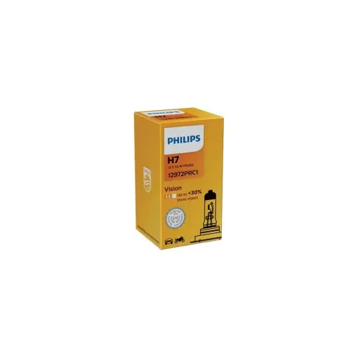 BEC FAR H7 55W 12V VISION (cutie) PHILIPS Reducere de preț