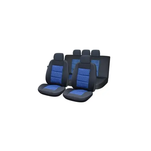 SET HUSE SCAUN PREMIUM LUX - ALBASTRU Cel mai bun preț