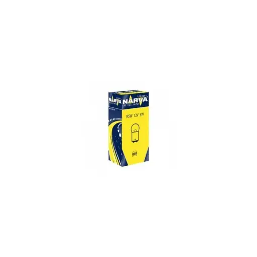 BEC AUXILIAR 12V R5W BA15S SET 10 BUC NARVA Transport gratuit