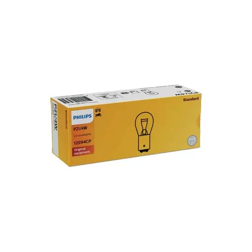 Livrare gratuită BEC FRANA P21/4W 12V SET 10 buc PHILIPS