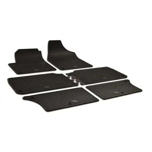 Promoție SET COVORASE AUTO CAUCIUC UMBRELLA PENTRU VW SHARAN (1996 -2009) SEAT ALHAMBRA (1996-2009) - 6 PCS