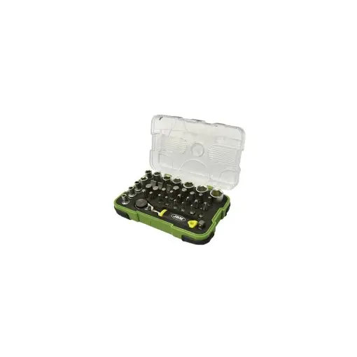 TRUSA DE 38 PIESE CU CLICHET TELESCOPIC DE 1/4` JBM Disponibil imediat