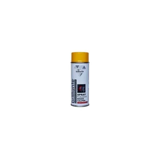 Preț redus VOPSEA SPRAY GALBEN PENTRU ETRIERE FRANE (RAL 1023) 400ml BRILLIANTE