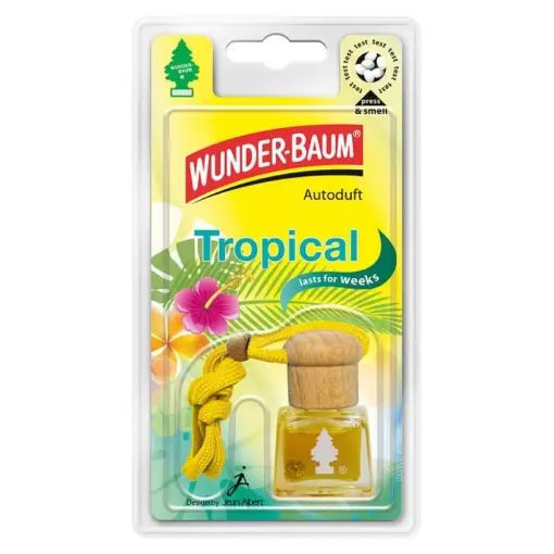 Livrare rapidă ODORIZANT AUTO STICLUTA WUNDER-BAUM TROPICAL