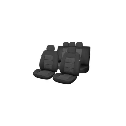 SET HUSE SCAUN PREMIUM LUX NEGRU UMB4 Premium