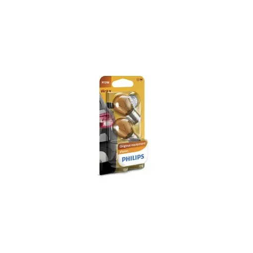 Preț redus SET 2 BECURI SEMNALIZARE PY21W 12V (blister) PHILIPS