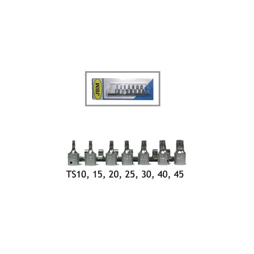 SET CAPETE TUBULARE TS 10. 15. 20. 25. 30. 40. 45 JBM Chilipir