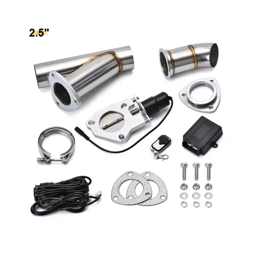 Kit cut off valve evacuare auto 63 mm inox cu telecomanda si V-band Comandă acum